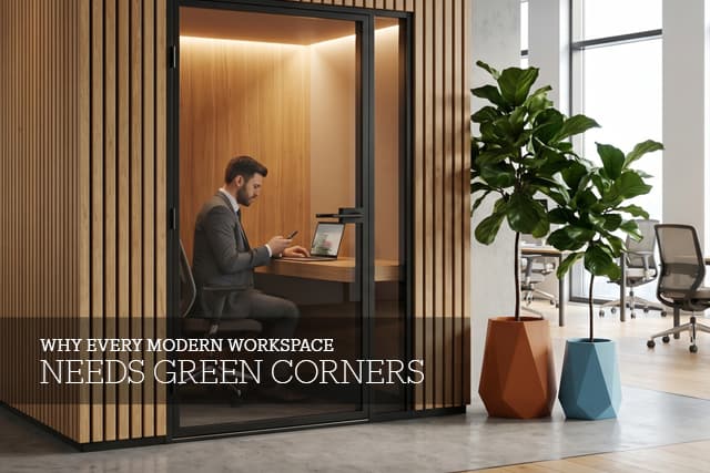 Why Every Mordern Workspace Need Green Corners